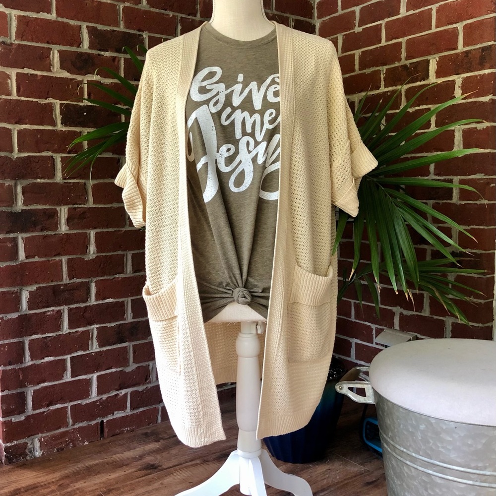 Lala Factory Lightweight Knitted Cardigan